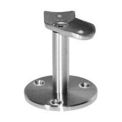 Držiak madla ø 42,4 mm, 45° uhol, brúsená AISI 304 Držiak madla ø 42,4 mm, 45° uhol, brúsená AISI 304